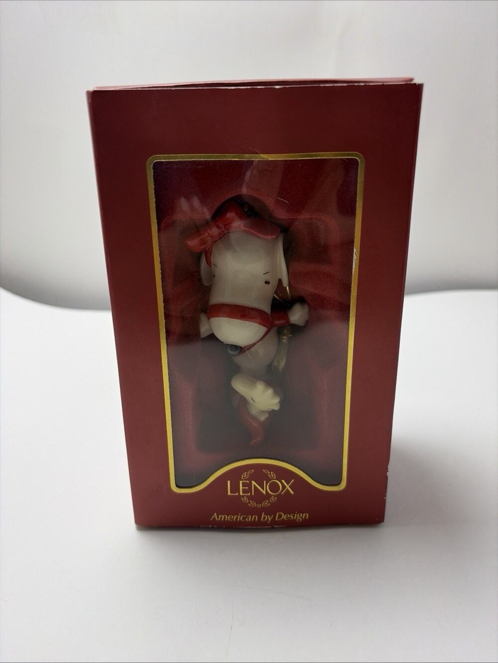 Lenox Peanuts Ornament. With Love from Snoopy- 2011. New In Box
